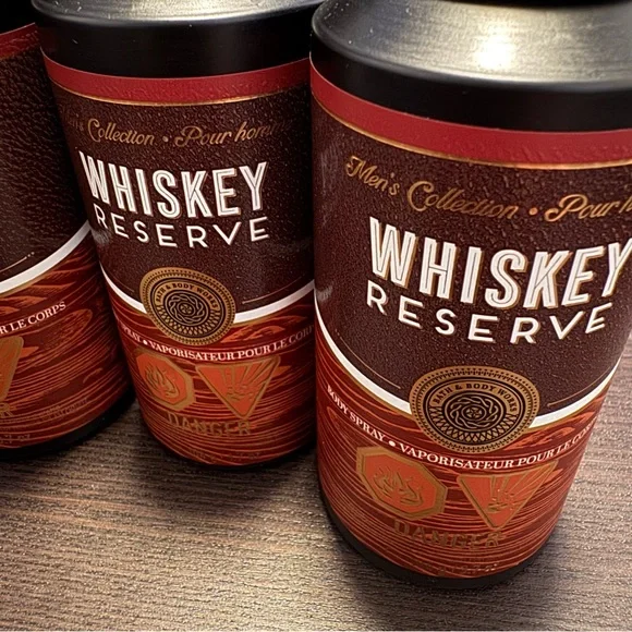 3 Bath & Body Works WHISKEY RESERVE men’s Body Spray 3.7 oz. - Picture 2 of 2